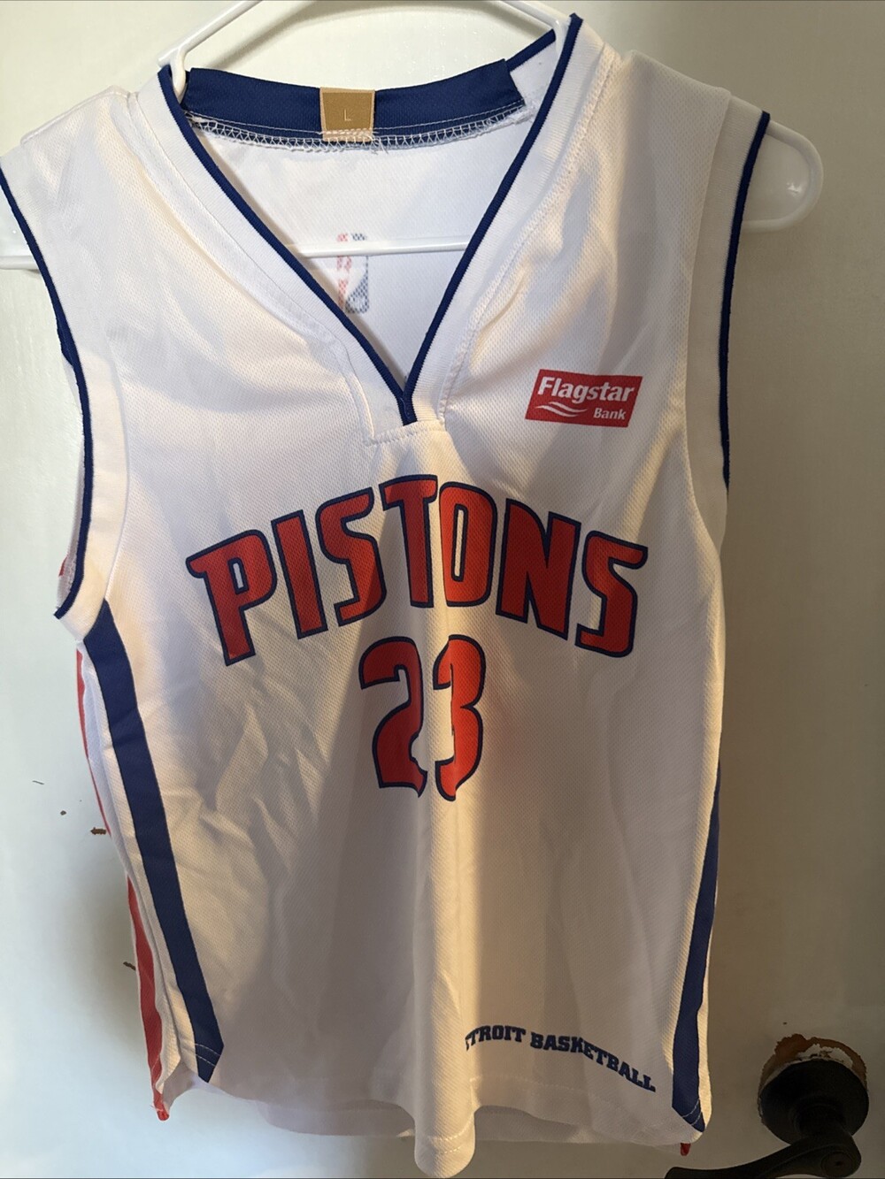 Nba Pistons Jersey Number 23 Size Large